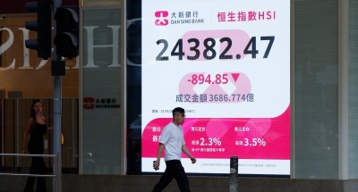 忧伊朗局势 港股跌894点