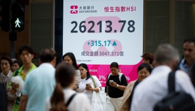 港股收升315点 存储芯片股大涨