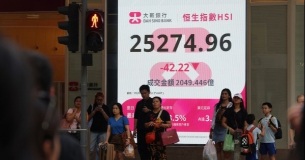 港股跌42点 大市反复不明
